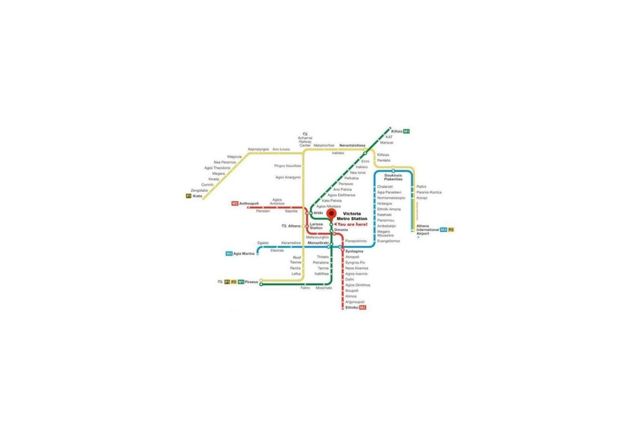 Spacious Central Flat☆3Min To Metro☆Ac|Netflix|Pc Atene Esterno foto