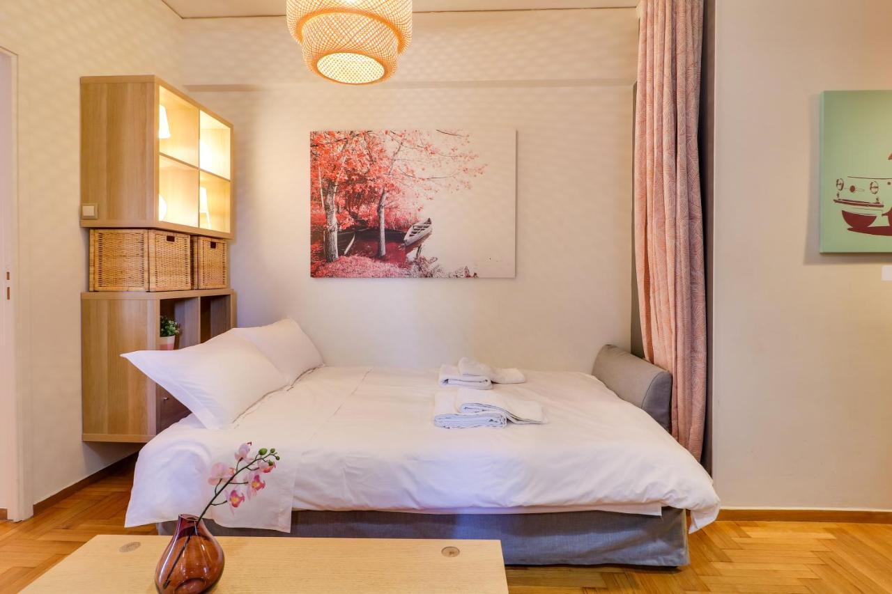 Spacious Central Flat☆3Min To Metro☆Ac|Netflix|Pc Atene Esterno foto