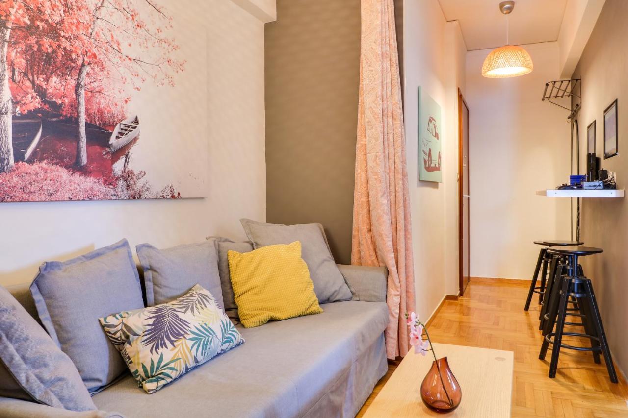 Spacious Central Flat☆3Min To Metro☆Ac|Netflix|Pc Atene Esterno foto