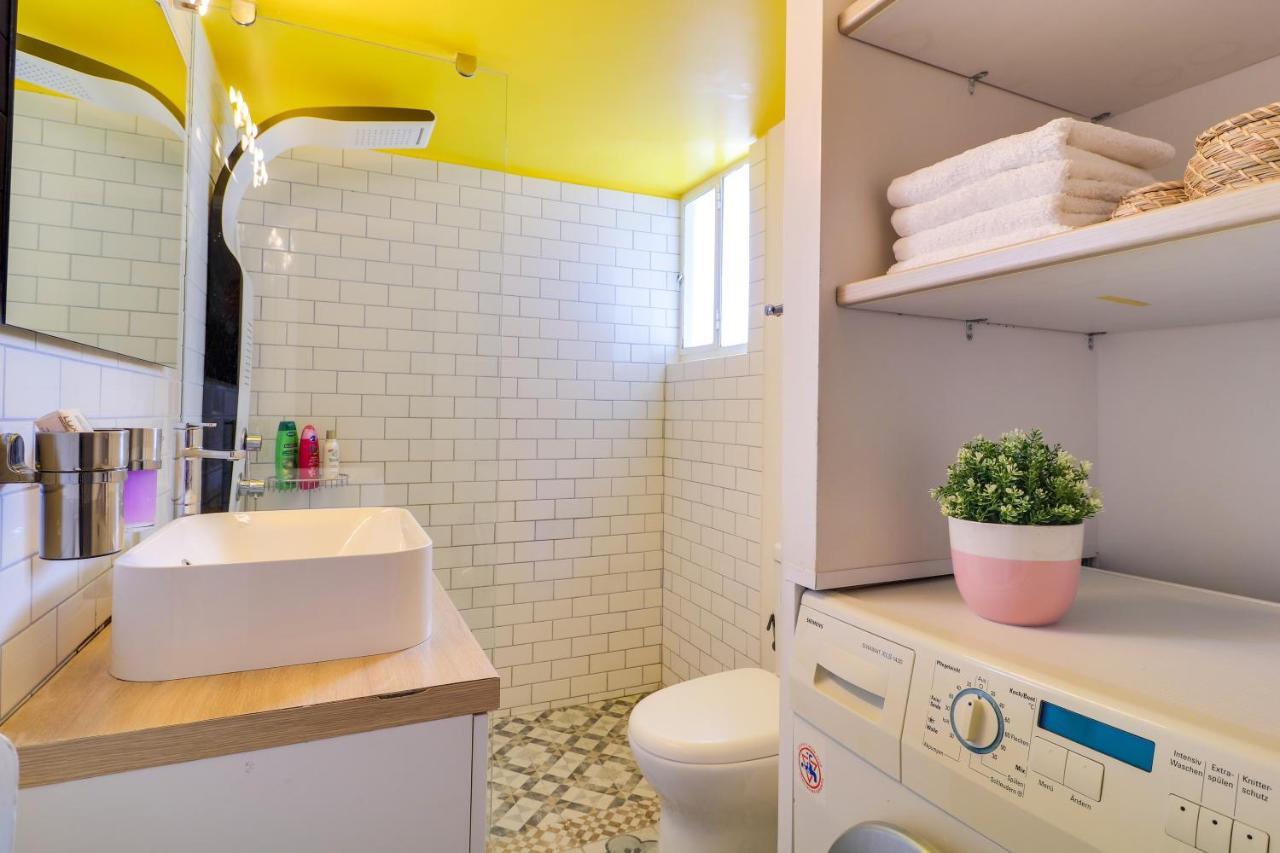 Spacious Central Flat☆3Min To Metro☆Ac|Netflix|Pc Atene Esterno foto