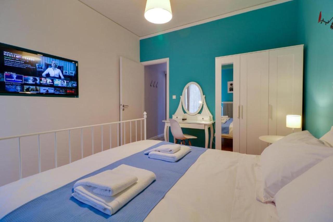 Spacious Central Flat☆3Min To Metro☆Ac|Netflix|Pc Atene Esterno foto