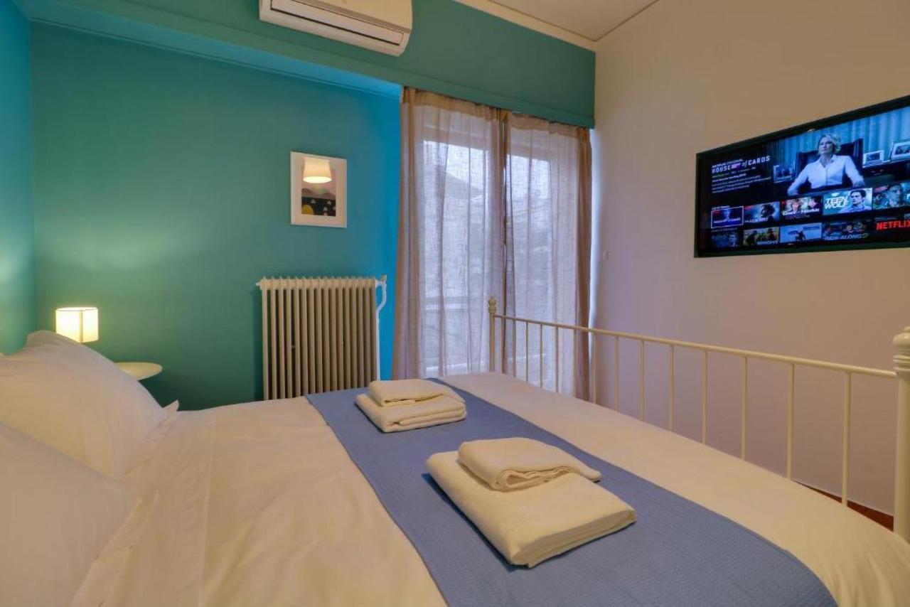 Spacious Central Flat☆3Min To Metro☆Ac|Netflix|Pc Atene Esterno foto