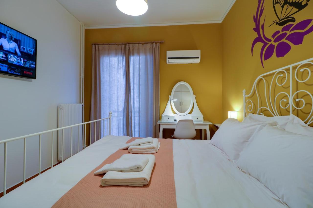 Spacious Central Flat☆3Min To Metro☆Ac|Netflix|Pc Atene Esterno foto