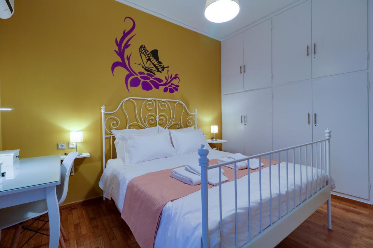 Spacious Central Flat☆3Min To Metro☆Ac|Netflix|Pc Atene Esterno foto
